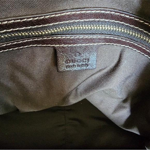 Gucci Positano Scarf Monogram Tote Bag - Picture 9 of 12